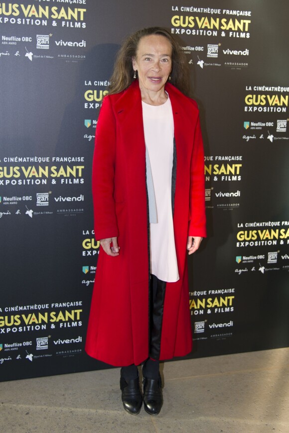 Dominique Frot au photocall de l'exposition "Gus van Sant & Films" à la Cinémathèque Française à Paris le 11 avril 2016. © Pierre Perusseau / Bestimage
