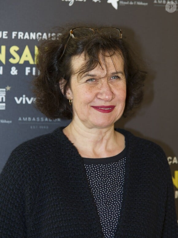 Anne Le Ny au photocall de l'exposition "Gus van Sant & Films" à la Cinémathèque Française à Paris le 11 avril 2016. © Pierre Perusseau / Bestimage