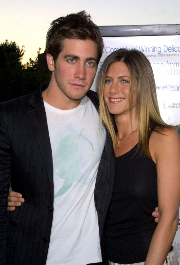 Jake Gyllenhaal et Jennifer Aniston à la première du film "The Good Girl" le 7 août 2002 à Los Angeles