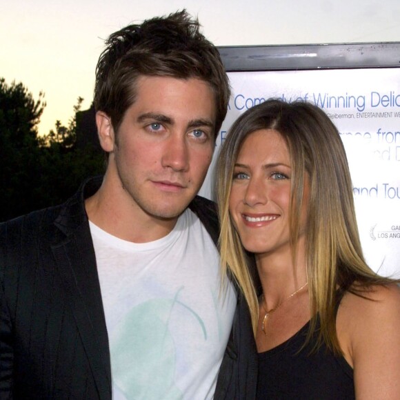 Jake Gyllenhaal et Jennifer Aniston à la première du film "The Good Girl" le 7 août 2002 à Los Angeles