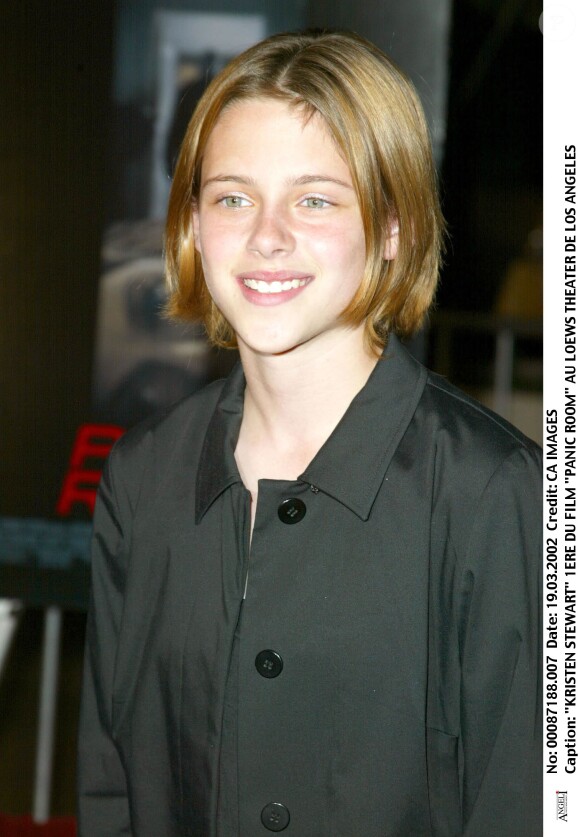 Kristen Stewart à Los Angeles en mars 2002.