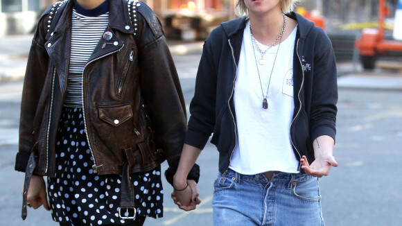 Kristen Stewart : Main dans la main avec Soko, elle s'affiche blonde...