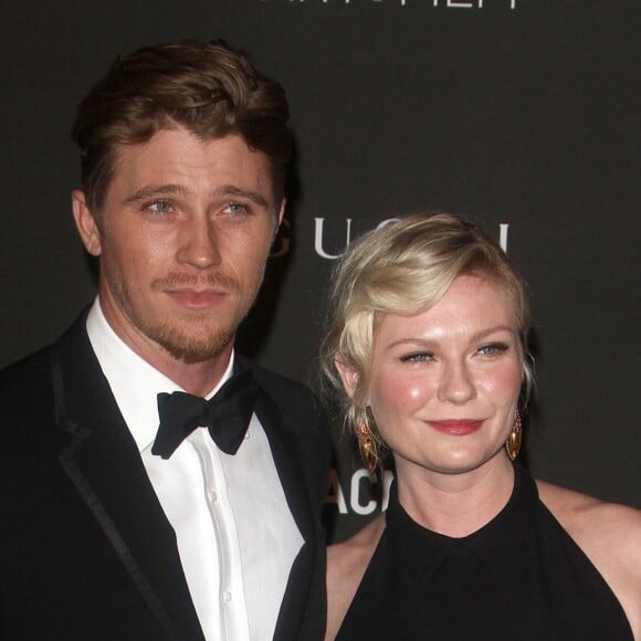 Kirsten Dunst et son compagnon Garrett Hedlund - Soirée "LACMA Art + Film Gala" à Los Angeles le 1er novembre 2014.