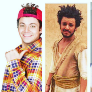 Kev Adams a publié un photo montage de ses trois derniers films. Photo publiée sur Instagram, le 8 avril 2016.