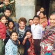  Kev Adams au Népal pour le tournage de son prochain film, Number One. Photo publiée sur Instagram, au début du mois d'avril 2016. 
