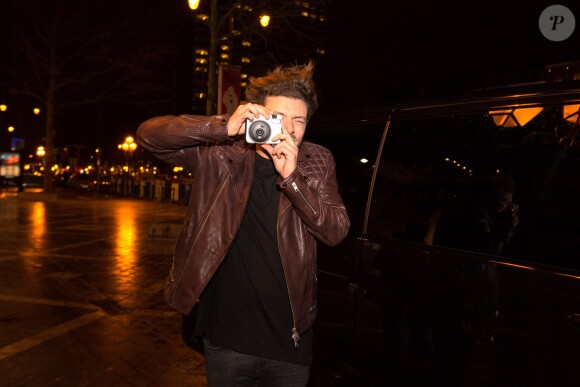Exclusif - Kev Adams à la première du film "Amis publics" à l'UGC Toison d'Or à Bruxelles en Belgique le 18 février 2016.