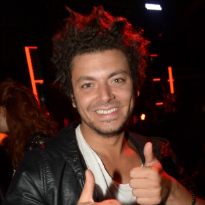 Kev Adams lors de l'Inauguration de la discothèque L'Arc à Paris le 2 octobre 2014 suite à sa réouverture au 12 Rue de Presbourg.