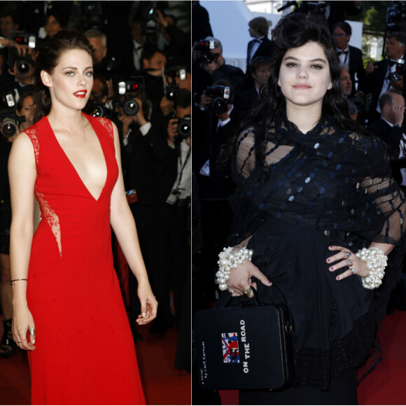Kristen Stewart à Cannes en 2012 vs. Soko à Cannes en 2013.