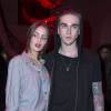 Marie-Ange Casta, Gabriel-Kane Day-Lewis - Intérieur de la soirée "L'Oréal Paris Red Obsession Party" à Paris, le 8 mars 2016. © Olivier Borde/Bestimage