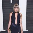 Taylor Swift à la soirée "Vanity Fair Oscar Party" après la 88ème cérémonie des Oscars à Beverly Hills, le 28 février 2016.