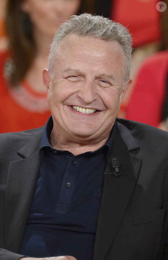 Michel Field, sur le tournage de Vivement dimanche le 7 mai 2014.