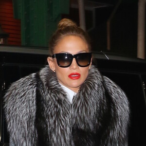 Jennifer Lopez se rend à une séance photo à New York, le 1er mars 2016