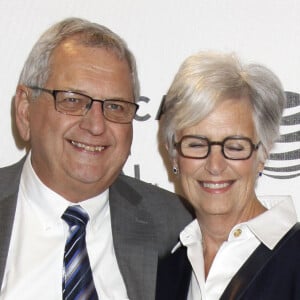 Les parents de Katie Holmes, Martin Holmes et Kathleen Holmes  lors de la première du film 'All We Had' au festival du film de Tribeca à New York le 15 Avril 2016.