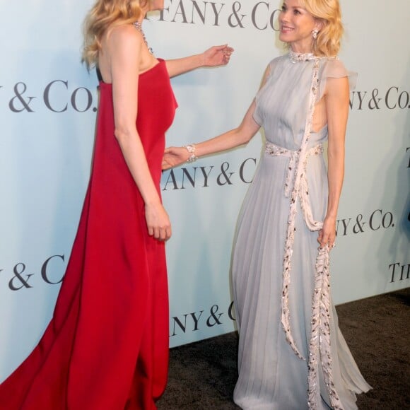 Naomi Watts et Diane Kruger assistent au gala de présentation du "Tiffany & Co. Blue Book 2016" au Cunard Building. New York, le 15 avril 2016.