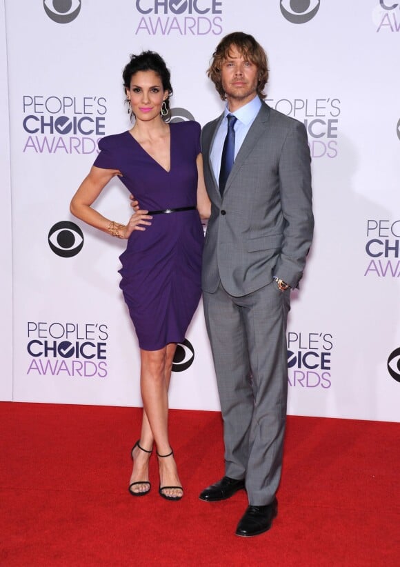 Daniela Ruah et Eric Christian Olsen à la soirée annuelle du 41ème "People's Choice Awards" à Los Angeles, le 7 janvier 2015