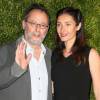 Jean Reno et sa femme Zofia Borucka assistent à la 11e édition du Dîner des Artistes de Chanel, au Festival de Tribeca. New York, le 18 avril 2016.