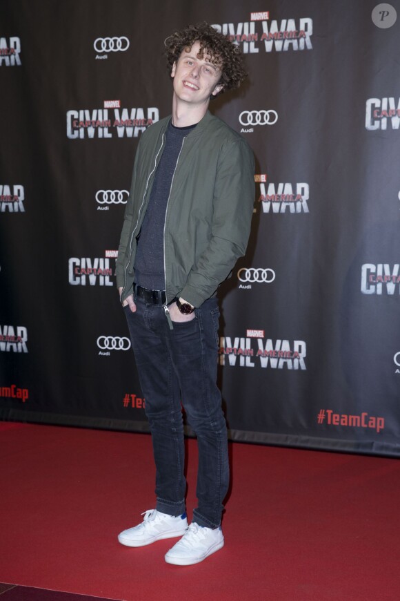 Norman Thavaud - Avant-première du film "Captain America : Civil War" au Grand Rex à Paris, le 18 avril 2016. © Olivier Borde/Bestimage