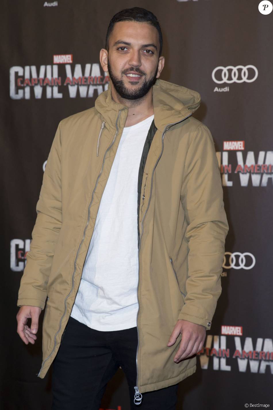 Jhon Rachid - Avant-première du film Captain America : Civil War au ...