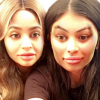 Kylie Jenner et Blac Chyna se revendiquent meilleures amies sur Snapchat et publient un FaceSwap de leurs deux visages, le 21 avril 2016.