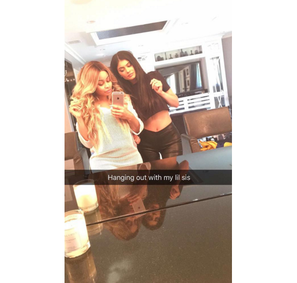 Kylie Jenner et Blac Chyna se revendiquent meilleures amies sur leurs comptes Snapchat, le 21 avril 2016.