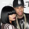 Blac Chyna etd Tyga lors de l'anniversaire de Kim Kardashian à Las Vegas, le 25 octobre 2013