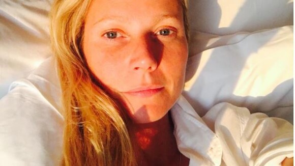 Gwyneth Paltrow, 43 ans : Selfie au réveil sans maquillage