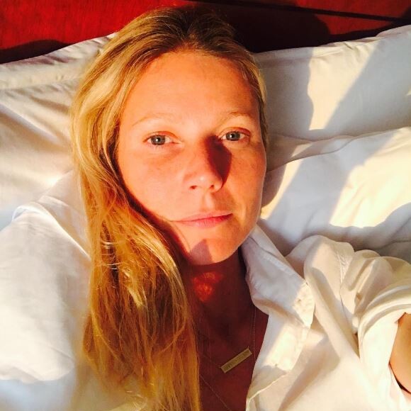 Gwyneth Paltrow pose au naturel sur Instagram. Avril 2016