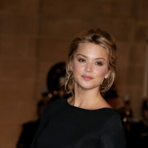 Virginie Efira - Dîner d'état donné en l'honneur du président cubain Raul Castro au palais de l'Elysée à Paris, le 1er février 2016. © Dominique Jacovides/Bestimage