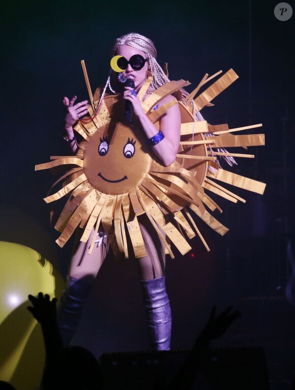 Concert de Miley Cyrus à Vancouver le 14 décembre 2015.