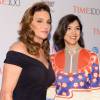 Caitlyn Jenner et Radhika Jones (du magazine Time) au gala TIME 100 du magazine Time au Lincoln Center à New York City le 25 avril 2016