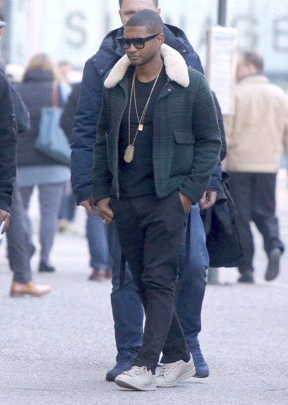 Usher à New York, le 7 décembre 2015.
