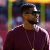 Usher au Super Bowl 50 à Santa Clara. Le 7 février 2016.