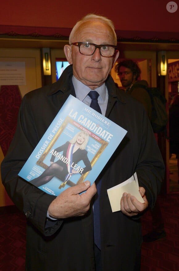Exclusif - Guest - Députés et sénateurs à la pièce de théâtre "La Candidate" avec Amanda Lear à La Michodière à Paris. Le 27 avril 2016 © Coadic Guirec / Bestimage
