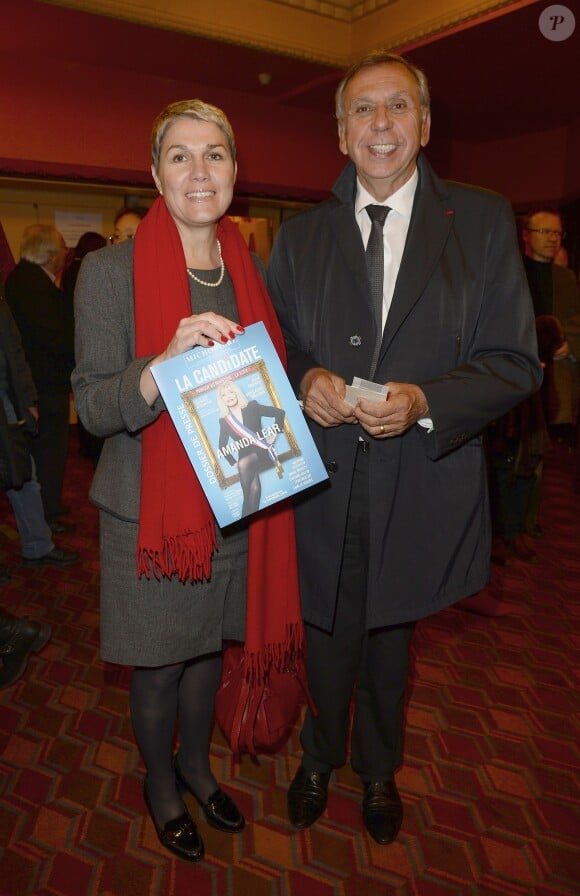 Exclusif - Guest - Députés et sénateurs à la pièce de théâtre "La Candidate" avec Amanda Lear à La Michodière à Paris. Le 27 avril 2016 © Coadic Guirec / Bestimage