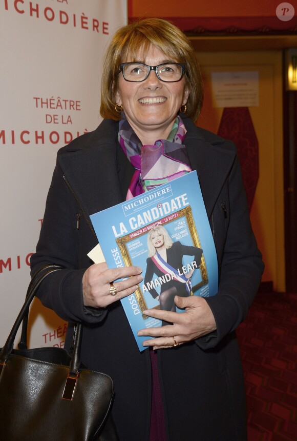 Exclusif - Guest - Députés et sénateurs à la pièce de théâtre "La Candidate" avec Amanda Lear à La Michodière à Paris. Le 27 avril 2016 © Coadic Guirec / Bestimage
