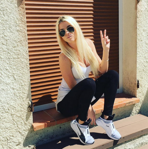 Jessica (Les Marseillais South Africa) sur Instagram en avril 2016.