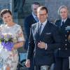 La princesse Victoria et le prince Daniel de Suède - Le roi Carl Gustav de Suède reçoit les membres de l'académie artistique et humaniste à l'opera Royal de Stockholm le 29 avril 2016.