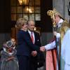 Guest - Personnalités au Te Deum en l'honneur du 70ème anniversaire du roi Carl Gustav de Suède au palais royal à Stockholm. Le 30 avril 2016