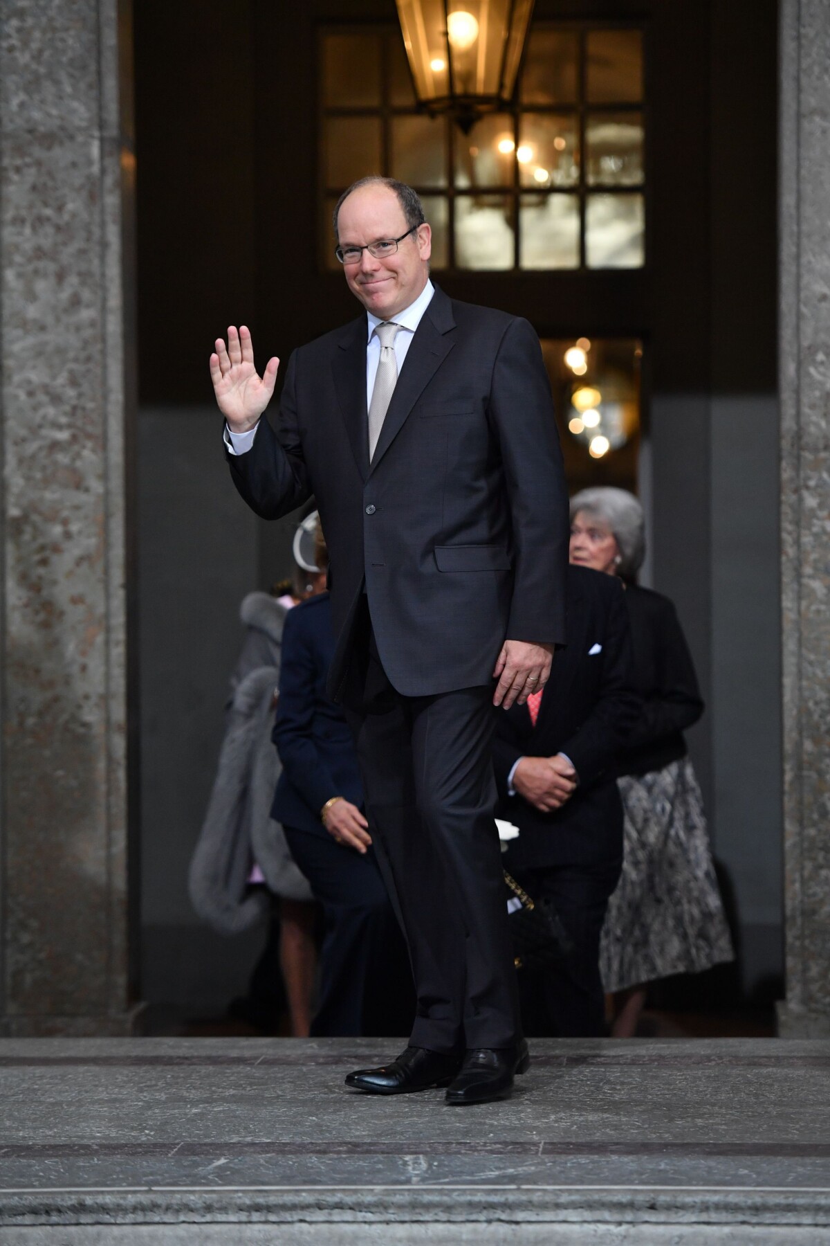 Photo : Le prince Albert II de Monaco - Personnalités au Te Deum en l ...