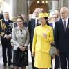 La princesse Takamado du Japon - Personnalités au Te Deum en l'honneur du 70ème anniversaire du roi Carl Gustav de Suède au palais royal à Stockholm. Le 30 avril 2016