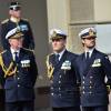 Le prince Carl Philip de Suède - Cérémonie des forces armées suédoises pour le 70ème anniversaire du roi Carl Gustav de Suède dans la cour du palais royal à Stockholm. Le 30 avril 2016