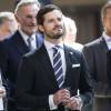 Le prince Carl Philip de Suède - Cérémonie à l'hôtel de ville de Stockholm pour le 70ème anniversaire du roi Carl Gustav de Suède. Le 30 avril 2016