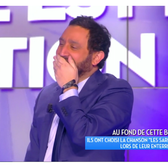 Cyril Hanouna, dans Touche pas à mon poste sur D8, le lundi 2 mai 2016.