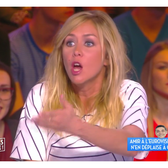 Enora Malagré, dans Touche pas à mon poste sur D8, le lundi 2 mai 2016.