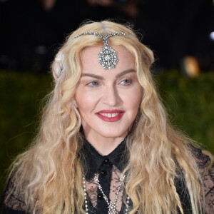 Madonna - Soirée Costume Institute Benefit Gala 2016 (Met Ball) sur le thème de "Manus x Machina" au Metropolitan Museum of Art à New York, le 2 mai 2016.