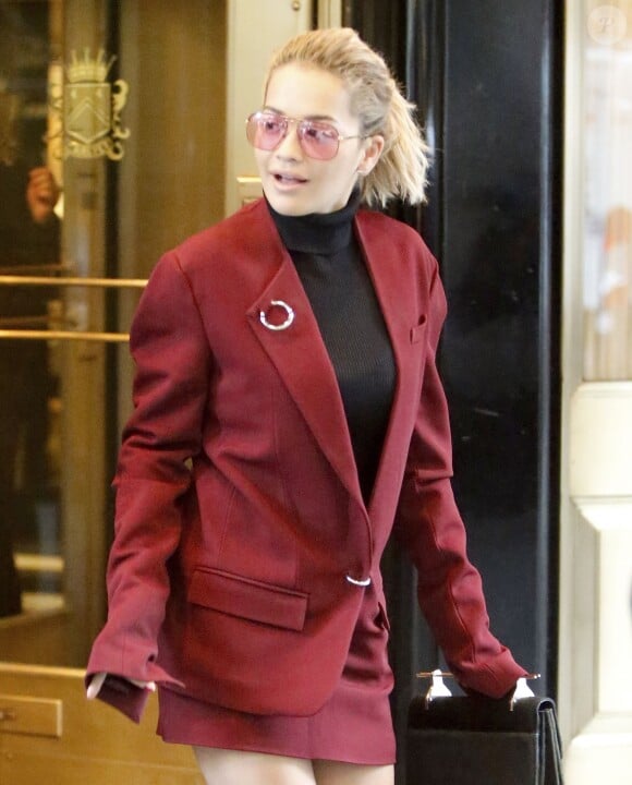 Rita Ora dans les rues de New York, le 2 mai 2016
