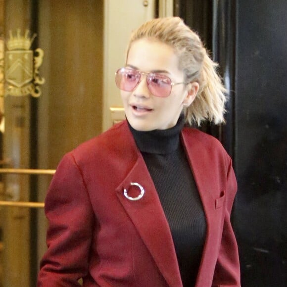 Rita Ora dans les rues de New York, le 2 mai 2016