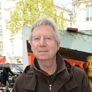 Régis Wargnier à l'inauguration de la place Henri Salvador au 43, boulevard des Capucines à Paris le 3 mai 2016