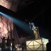 Rihanna en concert au Forum à Los Angeles pour sa tournée "Anti World Tour" le 3 mai 2016. La performance de la chanteuse à duré 90 minutes. Elle a chanté 23 titres et est arrivée avec 30 minutes de retard 03/05/2016 - Los Angeles