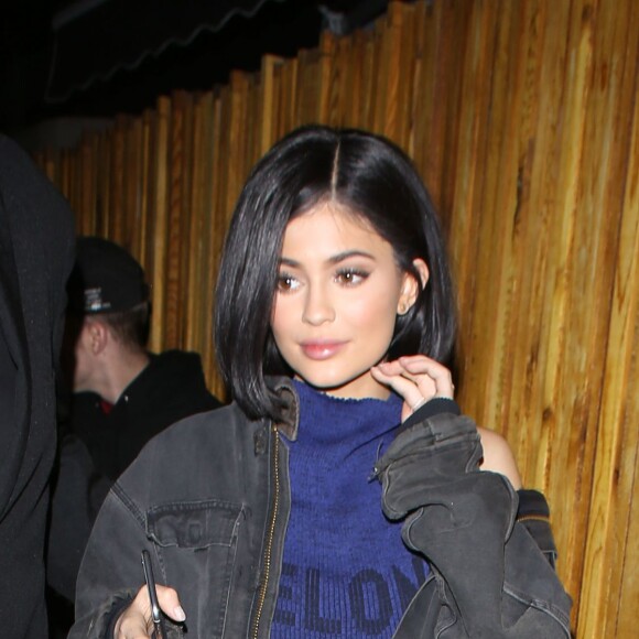 Kylie Jenner arrive au club The Nice Guy pour l'afterparty du concert de Rihanna, le 4 mai 2016